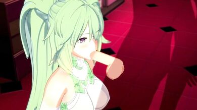 Nepgears Secret Erotic Encounter in the Green Heart Forest