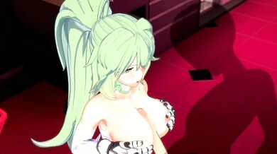 Nepgears Secret Erotic Encounter in the Green Heart Forest