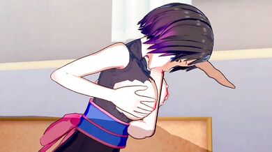 Miss Kobayashis Dragon Maid - Elma gets caught in a compromising position with her human boss and must now face the consequences