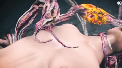 The Force was strong with Rey Skywalker as she succumbed to the seductive advances of a monstrous creature from a galaxy far, far away