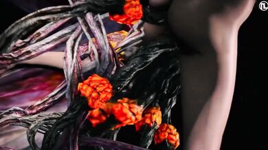 The Force was strong with Rey Skywalker as she succumbed to the seductive advances of a monstrous creature from a galaxy far, far away