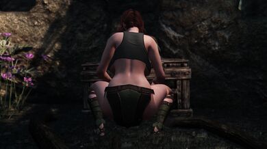 The Blacked Out Skyrim Waifu Experience - Aela