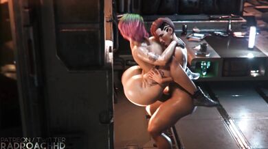 Cyberpunk Phantom Lick Her D [RadRoachHD] [4K]