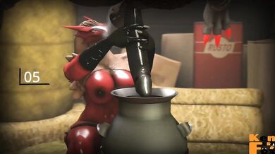 A Maids Secret: Zororark Milked and Dripped!