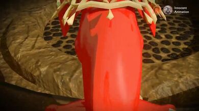 Link and Mipha spend some time together in an innocent animation