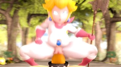 The Peach Defeats Bowser in a Counter-Strike Battle