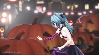 'Miku's Happy Halloween Dance and Sex'