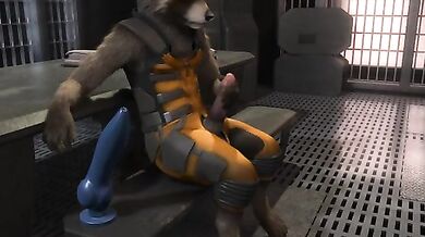 "The Erotic Adventures of Rocket and Raccoon: A Solo Jerk Story"