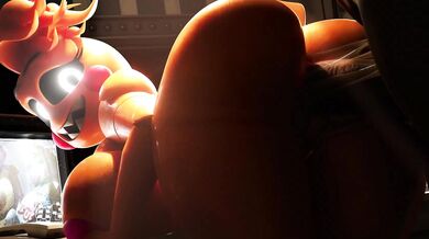 "Pantyhose-clad Honey Trap seduces her Casual Night Checker with an erotic striptease in the dark."