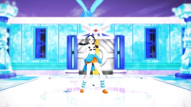 'Candice's sizzling stripping routine secures her team's victory in the League'