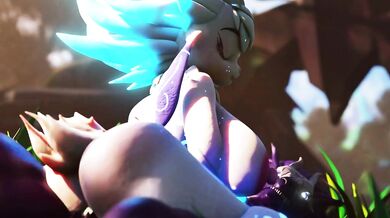 'Sexy Werewolf Mating Frenzy with Nympho Vampire Goddess'