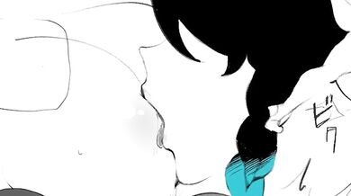 The wind fucks a female demon in a dark, damp cave.