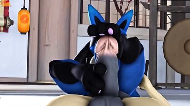 "Tentacular Delight - A Lucario Footjob Adventure"