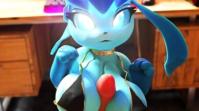 'Wild Pokemon Gangbang with Glaceon and Paizuri in 3D X-Rated Hentai Video'