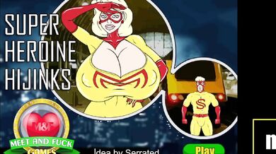 'The Naughty Adventures of Luna, Superheroine for Hire! Part 1'