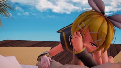 "Making Love with Kagamine Rin - A Cosplaying Adventure"