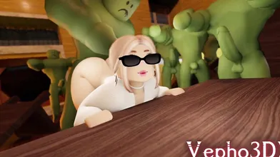 "Quavez gets pushed to the limit in a Roblox HMV PMV"