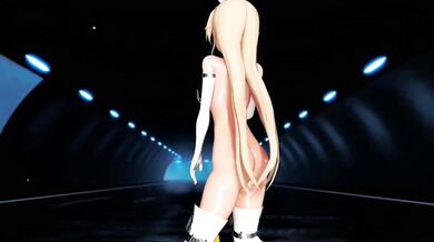 "Shimakaze Whispers: A Sailor's Love in the MMD Genesis"