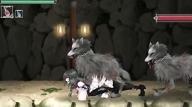 The wolf (D-lisp) penetrates Aradia, in a steamy hentai porn scene that will leave you breathless.