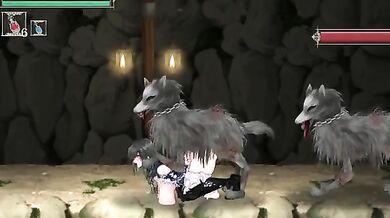 The wolf (D-lisp) penetrates Aradia, in a steamy hentai porn scene that will leave you breathless.