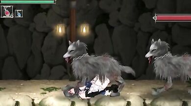 The wolf (D-lisp) penetrates Aradia, in a steamy hentai porn scene that will leave you breathless.