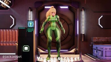 "Licking and Sucking Samus' Giant Booty in Her Metroid Power Suit [JackieDoom]"