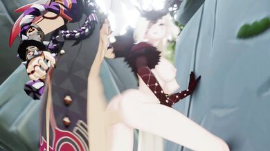 "The Mistress gets fucked by Itto, her loyal servant"