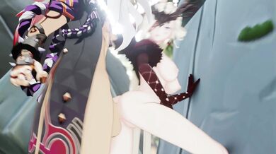 "The Mistress gets fucked by Itto, her loyal servant"