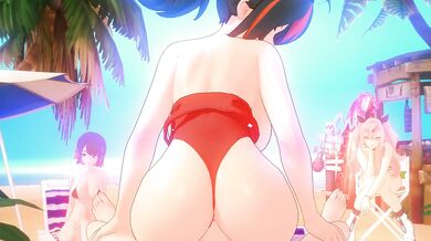 'Hardcore hentai fantasy on the sandy shore'