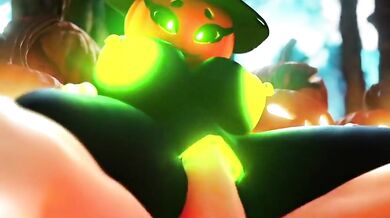 'Sexy young lady gets her pussy pumped and filled with pumpkin pie'.