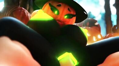 'Sexy young lady gets her pussy pumped and filled with pumpkin pie'.