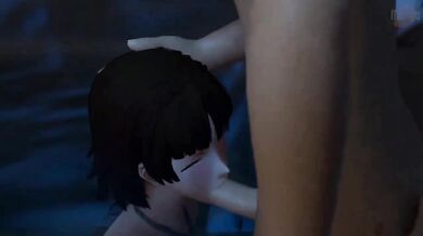 "La alegre playa de Makoto! Subtitulado en español."