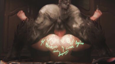 Hermione and the Werewolf - Body Writing and Cum Covered [Zmsfm]