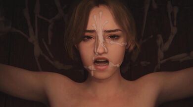 Hermione and the Werewolf - Body Writing and Cum Covered [Zmsfm]