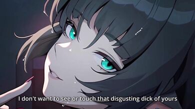 'The merciless questioning of Jane Doe, a futa, results in her unleashing her inner hentai joi desires. (Preview)'