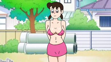 "Bouncing Shizuka's Tits - An Erotic Hentai Adventure"