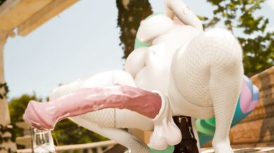 'Princess Celestia Sits on a Dildo, Riding it with Passionate Ecstasy'