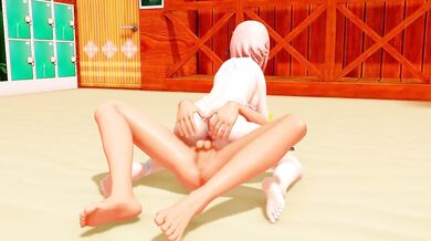 'MMD - The Gentleman and Sakura.'