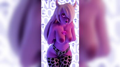 'Busty Amethyst Jiggles Her Perky Tits and Moist Muff While Sucking on a Cock!'