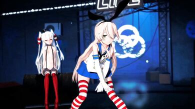 GenesisMMD - Shimakaze Hibana (ver. 2) [MMD R18]