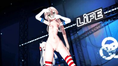 GenesisMMD - Shimakaze Hibana (ver. 2) [MMD R18]