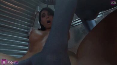 'Liara's Finger in Ashley's Ass'