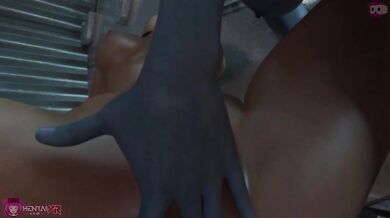 'Liara's Finger in Ashley's Ass'