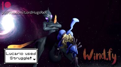 "Mewtwo's Cock Hungry Lucario, a Hentai Animation with HD Sound (Public Release)"