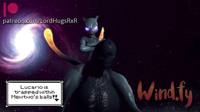 "Mewtwo's Cock Hungry Lucario, a Hentai Animation with HD Sound (Public Release)"