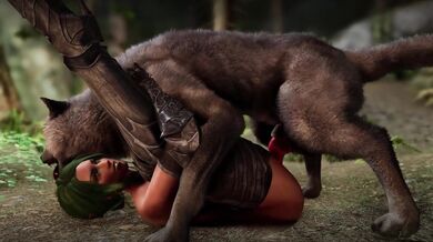 Skyrim Story of a Wolf in Love, An Infatuated Wolf.