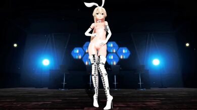 "Megane Mask Megane Lingerie Party Tonight - GenesisMMD - Hentai Animation"