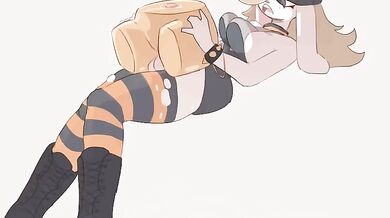 A Furry Futa and a Cheeky Rabbit Enjoying an Onahole Toy