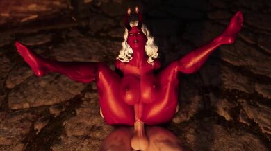 Erotic Tale of a Curvy Succubus and her Glorious Cumshot
