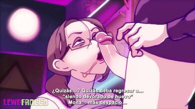 Mona and Traviss Steamy Locker Room Sexcapade with Lewd Froggo